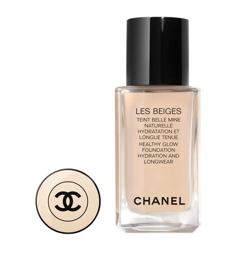 chanel les beiges healthy glow foundation hydration and longwear|LES BEIGES Healthy Glow Foundation Hydration and Longwear.